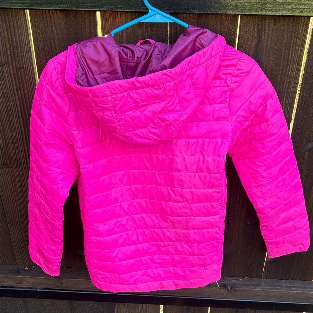 Lands' End Fuchsia Quilted Jacket - Picture 8 of 8